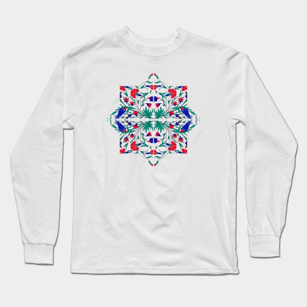 Iznik — Turkish decor Long Sleeve T-Shirt by GreekTavern